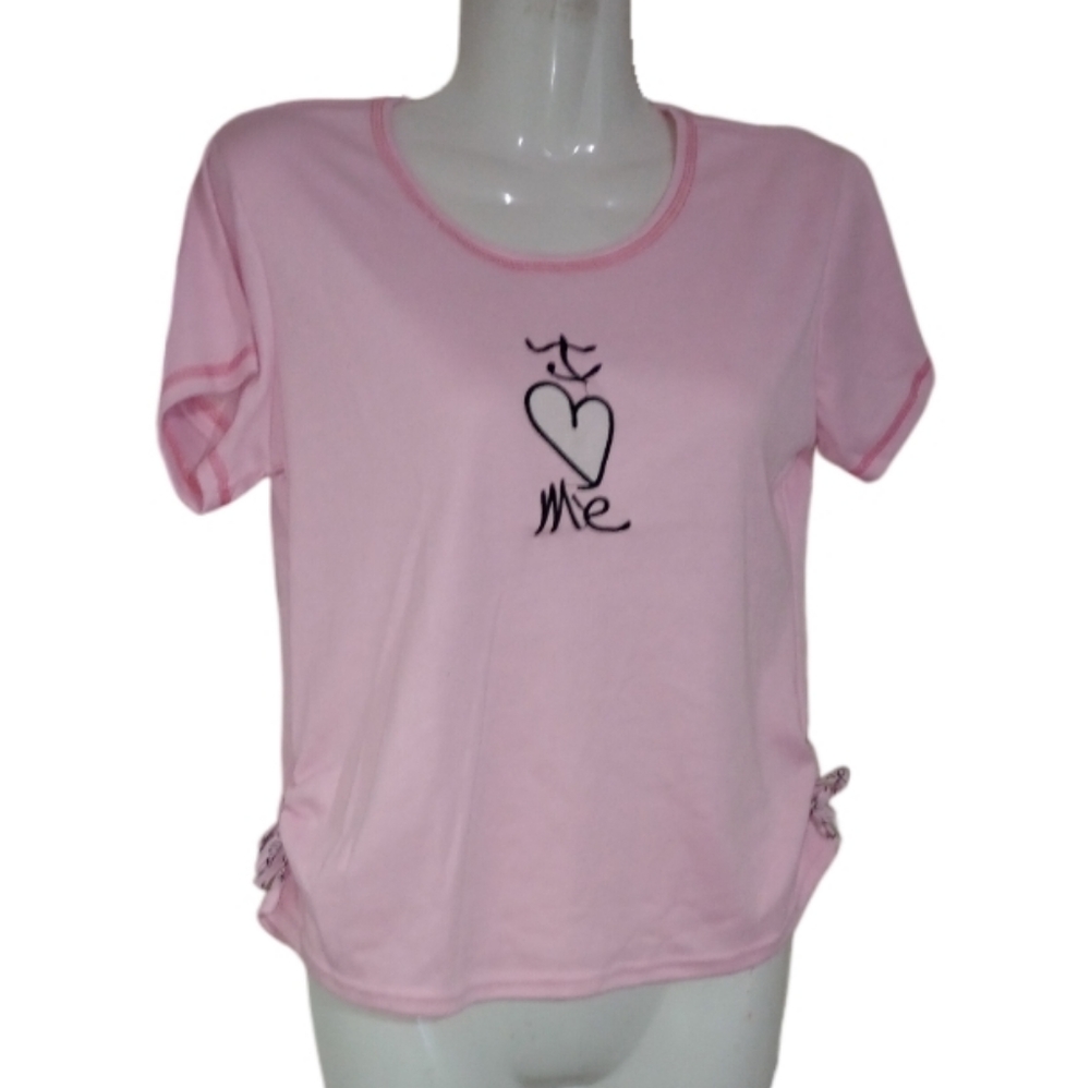 Pink heart pajamas set - Picture 3 of 13